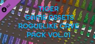 TIGER GAME ASSETS ROGUELIKE CAVE PACK VOL.01 cover image