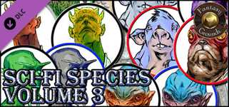 Fantasy Grounds - Sci-fi Species, Volume 3 (Token Pack) cover image