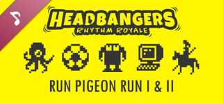 Headbangers: Rhythm Royale - Run Pigeon Run 1 & 2 Soundtrack cover image