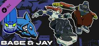 Bomb Rush Cyberfunk DLC - Base & Jay background image