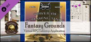 Fantasy Grounds PFRPG Compatible Adventure: B19 - Tower of Screaming Sand cover image