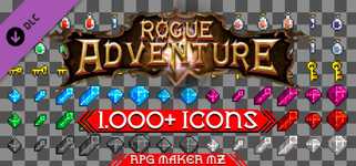 RPG Maker MZ - Rogue Adventure 1000+ Icons Pack cover image