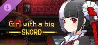 Girl with a big SWORD – Artbook background image