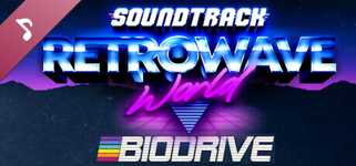 Retrowave World Soundtrack - BIODRIVE background image