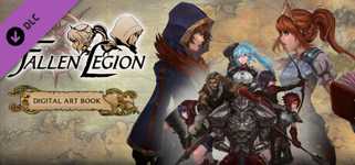 Fallen Legion: Rise to Glory - Digital Art Book background image
