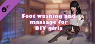Foot washing and massage for DIY girls cover image