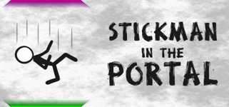 Stickman in the Portal background image