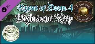 Fantasy Grounds - Quests of Doom 4: Nightstone Keep (5E) cover image
