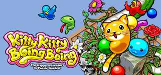 Kitty Kitty Boing Boing: the Happy Adventure in Puzzle Garden! background image