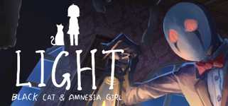LIGHT：Black Cat & Amnesia Girl background image