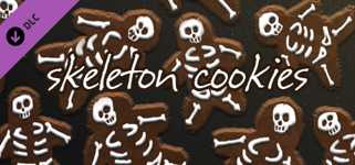 Skeleton cookies background image