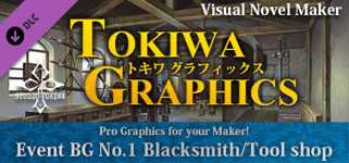 Visual Novel Maker - TOKIWA GRAPHICS Event BG No.1 Blacksmith/Tool shop cover image