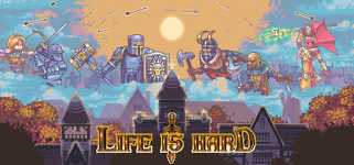 Life is Hard background image