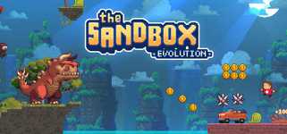 The Sandbox Evolution - Craft a 2D Pixel Universe! background image