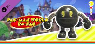 PAC-MAN WORLD Re-PAC Chrome Noir Chogokin skin cover image