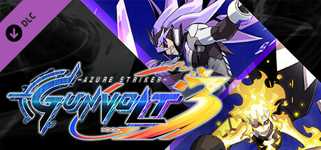 Azure Striker GUNVOLT 3 - EX Image Pulses: Stratos and Ghauri background image
