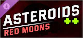 Asteroids ++ | Red Moons background image