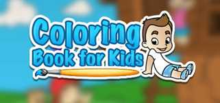 Coloring Book for Kids background image