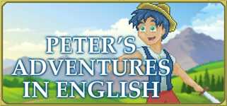 Peter's Adventures in English [Learn English] background image