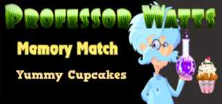 Professor Watts Memory Match: Yummy Cupcakes background image