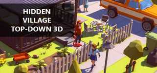 Hidden Village Top-Down 3D background image