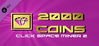 Click Space Miner 2 - 2000 Coins cover image