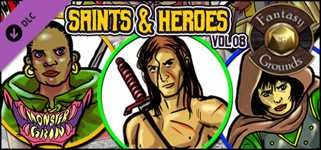 Fantasy Grounds - Saints and Heroes, Volume 8 (Token Pack) cover image
