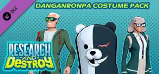 RESEARCH and DESTROY - Danganronpa 2 Costume Pack background image