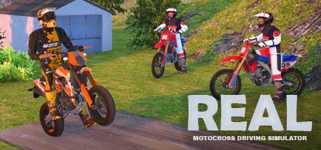 Real Motocross Driving Simulator background image