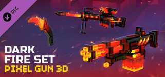 Pixel Gun 3D - Dark Fire Set background image