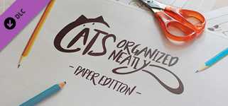 Cats Organized Neatly - Paper Edition background image