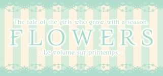 Flowers -Le volume sur printemps- background image