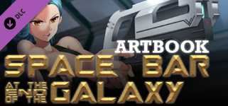 Space Bar at the End of the Galaxy Artbook background image