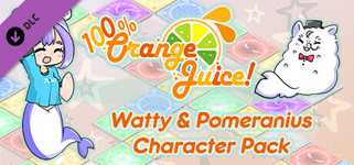 100% Orange Juice - Watty & Pomeranius Character Pack background image