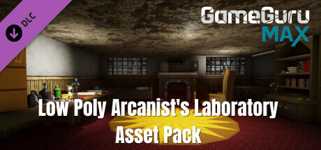 GameGuru MAX Low Poly Asset Pack - Arcanist's Labratory cover image