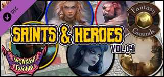 Fantasy Grounds - Saints and Heroes, Volume 4 (Token Pack) cover image