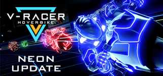 V-Racer Hoverbike background image