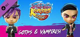 Super Kickers League: Goths and Vampires! background image