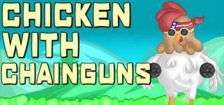 Chicken with Chainguns background image