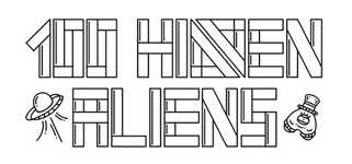 100 hidden aliens background image