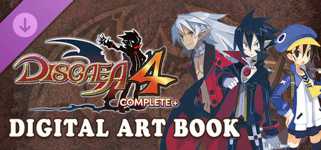 Disgaea 4 Complete+ Digital Art Book cover image