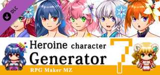 RPG Maker MZ - Heroine Character Generator 7 for MZ cover image