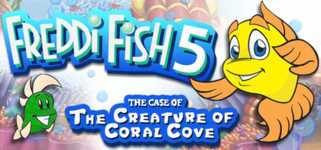 Freddi Fish 5 featuring Mess Hall Mania®: The Case of the Creature of Coral Cove background image
