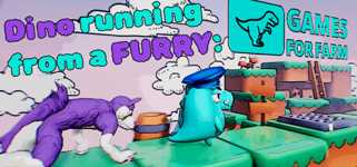 Dino running from a FURRY: GAMESFORFARM cover image