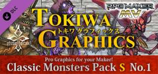 RPG Maker MV - TOKIWA GRAPHICS Classic Monsters Pack S No.1 background image
