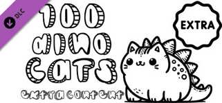 100 Dino Cats - Extra Content background image