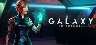 Galaxy in Turmoil background image