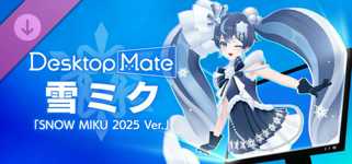 Desktop Mate 雪ミク「SNOW MIKU 2025 Ver.」 DLC cover image