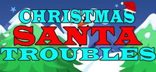 Christmas Santa Troubles background image