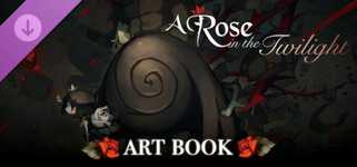 A Rose in the Twilight - Digital Art Book cover image